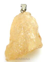 Zawieszka - kwarc tytanowy 44x23x14mm