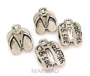 Zawieszka - klapki japonki 15x10mm - 2