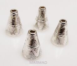 Czapeczki bali na korale - stożek 11x8mm