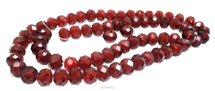 Kryształki fasetowane - oponka 7x5mm