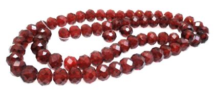 Kryształki fasetowane - oponka 7x5mm