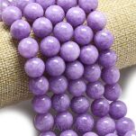 Jadeit Malezyjski Lawendowy- kula 14mm - 2