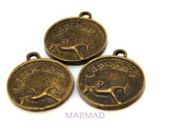 Zawieszka znak zodiaku - KOZIOROŻEC - moneta 16mm