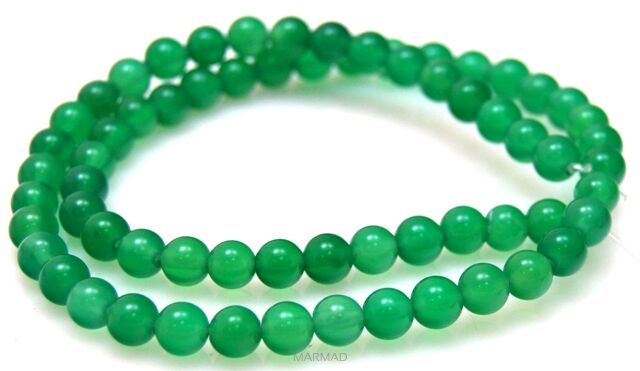 Agat zielony - kula 6mm