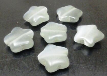 Kocie oko- uleksytowe - gwiazda 15mm - szary