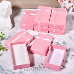 Opakowanie ozdobne na biżuterie- różowe - 4