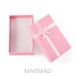 Opakowanie ozdobne na biżuterie- różowe - 2