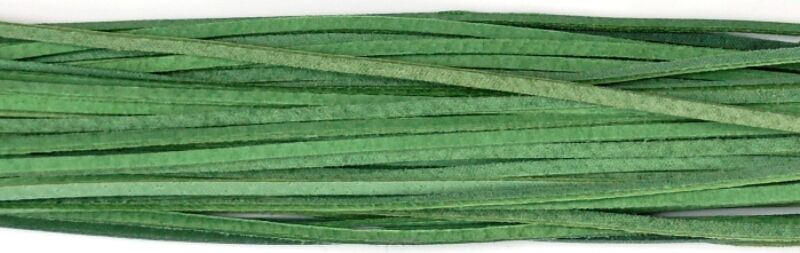 Rzemień skórzany jasno zielony - grubość 1x3mm