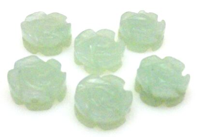Amazonit - różyczka 12mm