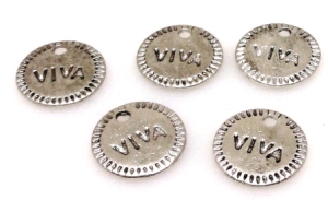Zawieszka - moneta 10mm "Viva"