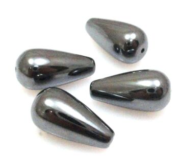 Hematyt - kropla 16x8mm