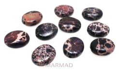 Jaspis cesarski fioletowy - owal 10x8mm