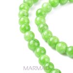 Jadeit Mashan- kula 6mm - zielony - 2