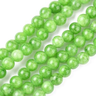 Jadeit Mashan- kula 6mm - zielony