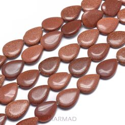 Piasek pustyni - kropla 18x13mm