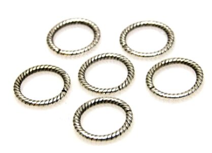 Element ozdobny ogniwko - kółeczka cięte 13mm