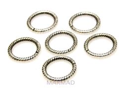 Element ozdobny ogniwko - kółeczka cięte 13mm