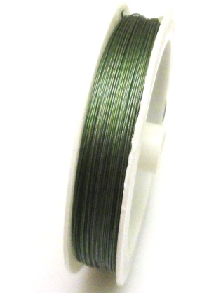 Linka jubilerska - średnica 0,45mm - zielona