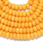 Jadeit malezyjski żółty- oponka 10x6mm - 3