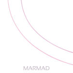 Linka jubilerska pastelowo różowa - średnica 0,38 mm - 3