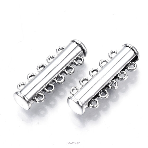 Zapięcie magnetyczne typu slide - 5 oczek