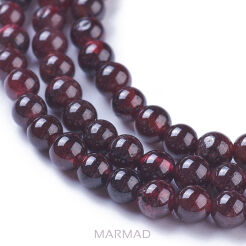 Rubin naturalny - kula 3-3,5mm