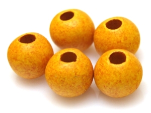 Ceramika matowa - kula 16mm - żółta