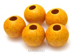 Ceramika matowa - kula 16mm - żółta