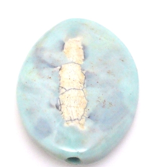 Agat - na zawieszkę 41x29x6mm