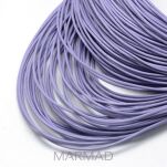 Rzemień lawendowy lakierowany - SKÓRA - grubość 2mm - 2