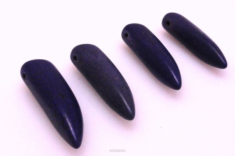 Howlit - kieł 30x10mm - fioletowy