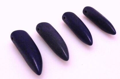 Howlit - kieł 30x10mm - fioletowy