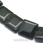 Szmaragd Nilu- kwadrat 14x14x4,5mm