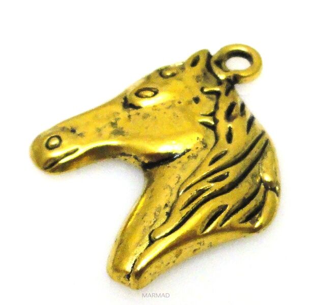 Zawieszka - głowa konia 29x23mm 