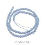 Angelit fasetowany - kula 4mm - 2