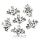 Łącznik, konektor, baza do kolczyków i wisiorków  23x30mm - 3