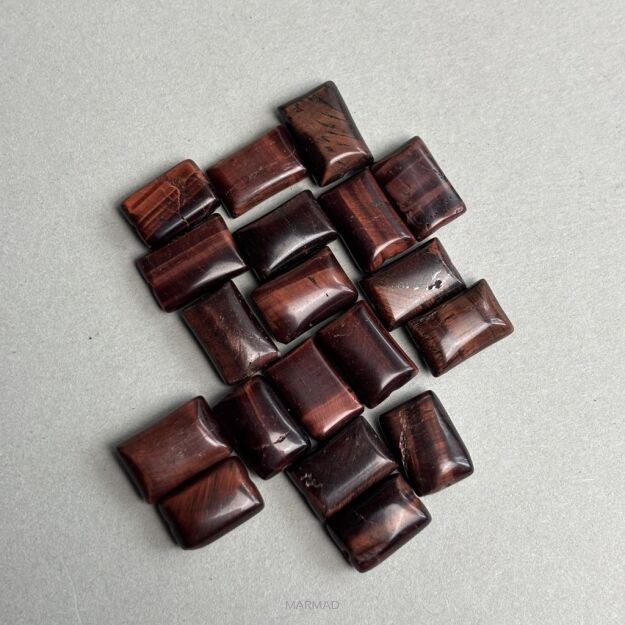 Bawole oko - prostokąt 12x8mm- II Gatunek