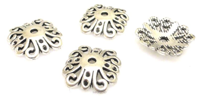 Czapeczki bali na korale 16x14mm