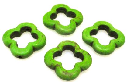 Howlit - kwiatek 18mm - zielony