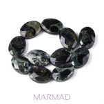 Jaspis kambaba fasetowany owal 13x18mm - 3