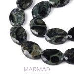 Jaspis kambaba fasetowany owal 13x18mm - 4