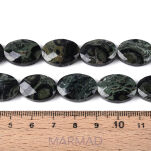 Jaspis kambaba fasetowany owal 13x18mm - 5