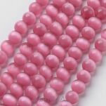 Uleksyt - kula 8mm - różowy