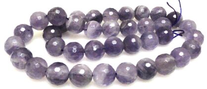 Ametyst fasetowany - kula 10mm