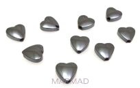 Hematyt - serce 6x6mm