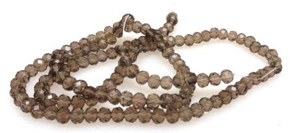 Kryształki fasetowane - oponki 4x3mm