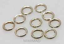 Kółka - ogniwka sprężynki 5mm - srebro 925