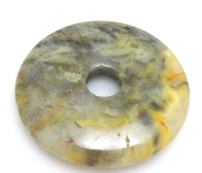 Agat - na wisior - donut 40mm