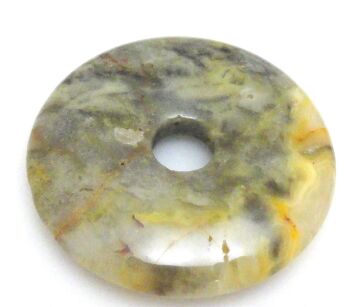 Agat - na wisior - donut 40mm