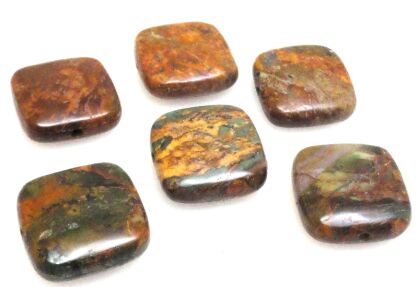 Jaspis Impresja - kwadrat 15x15mm